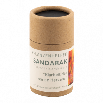 Sandarak Pflanzenhelfer in 30ml Pappdose