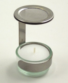 Siebhalter-Teelicht-Sieb mit Sieb 45mm