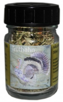 Truthahn - Räuchermischung im 50ml Glas